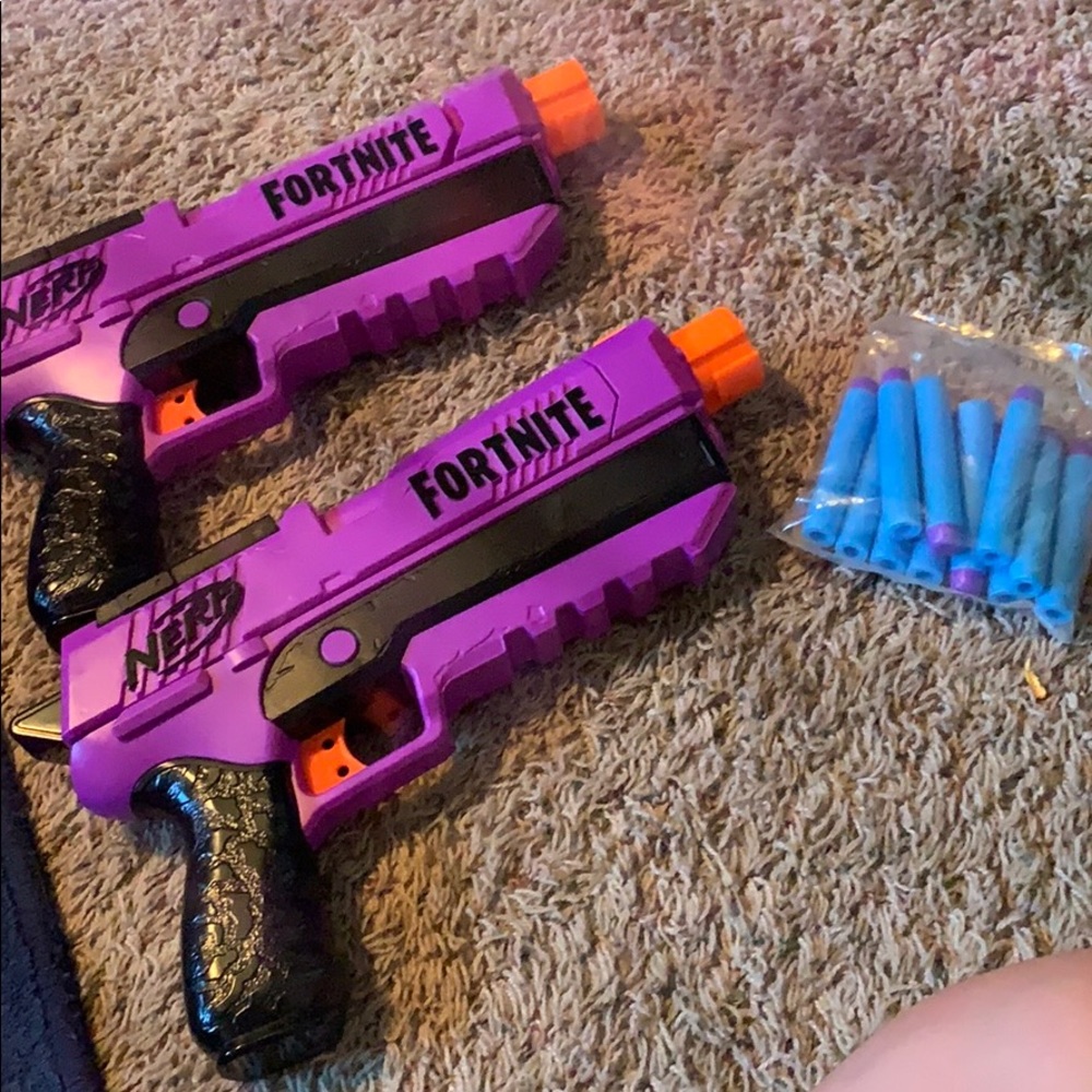 Fort nite Nerf Guns never used
